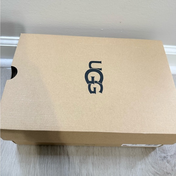 UGG Women's Chestnut Suede Ankle Boots with Braided Espadrille Trim - Picture 6 of 7